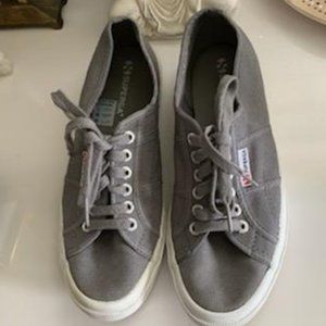 Superga Grey Sneakers